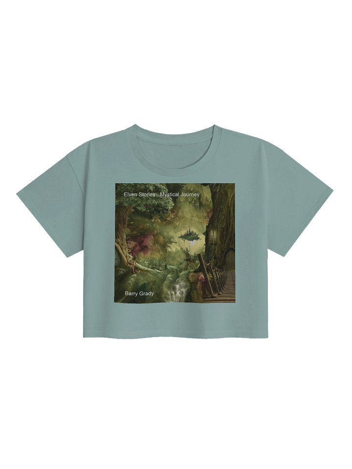 'Elven Stories - Mystical Journey' Crop Top product image (1)