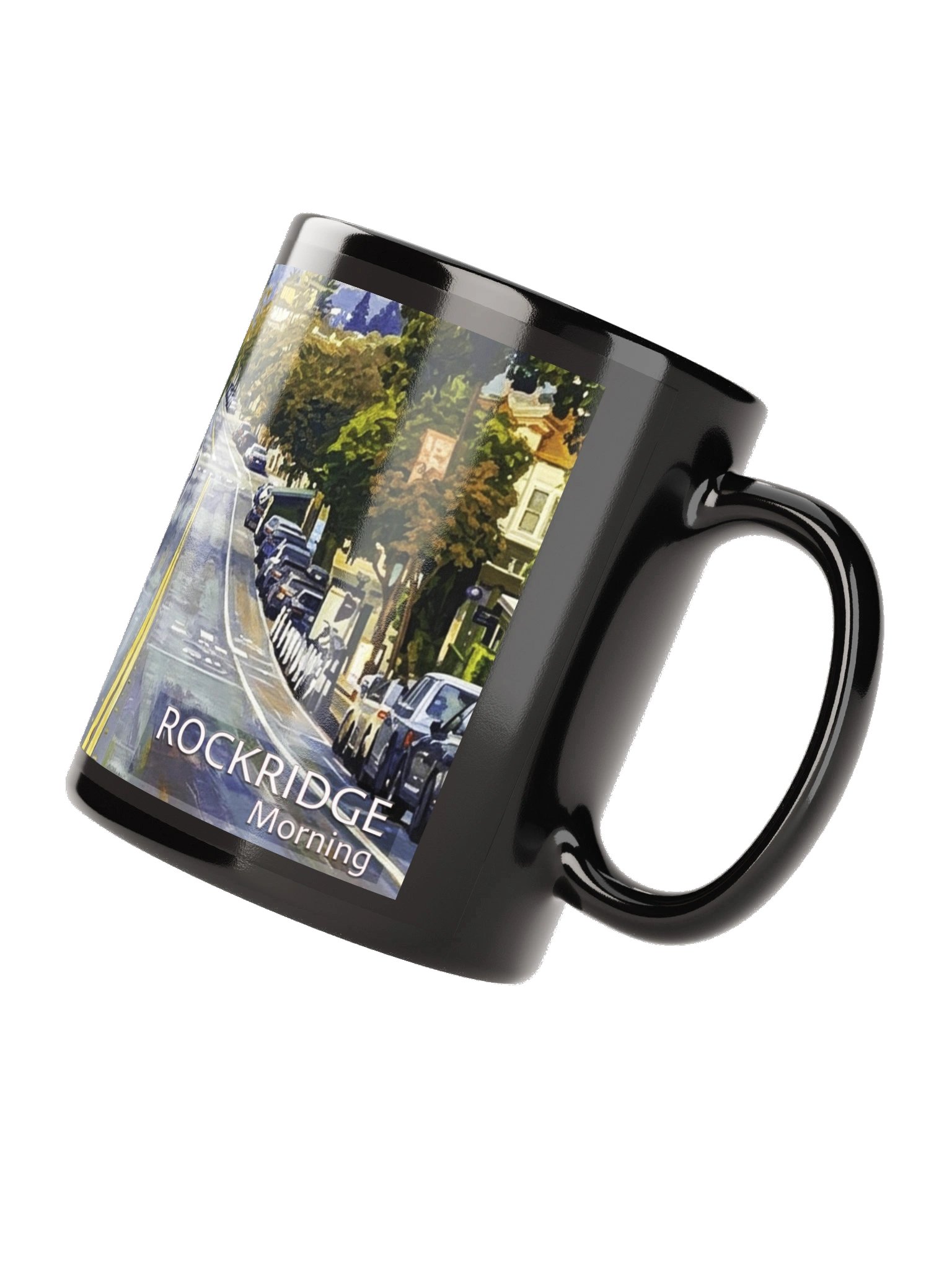 Rockridge Morning Black Glossy Mug product image (7)