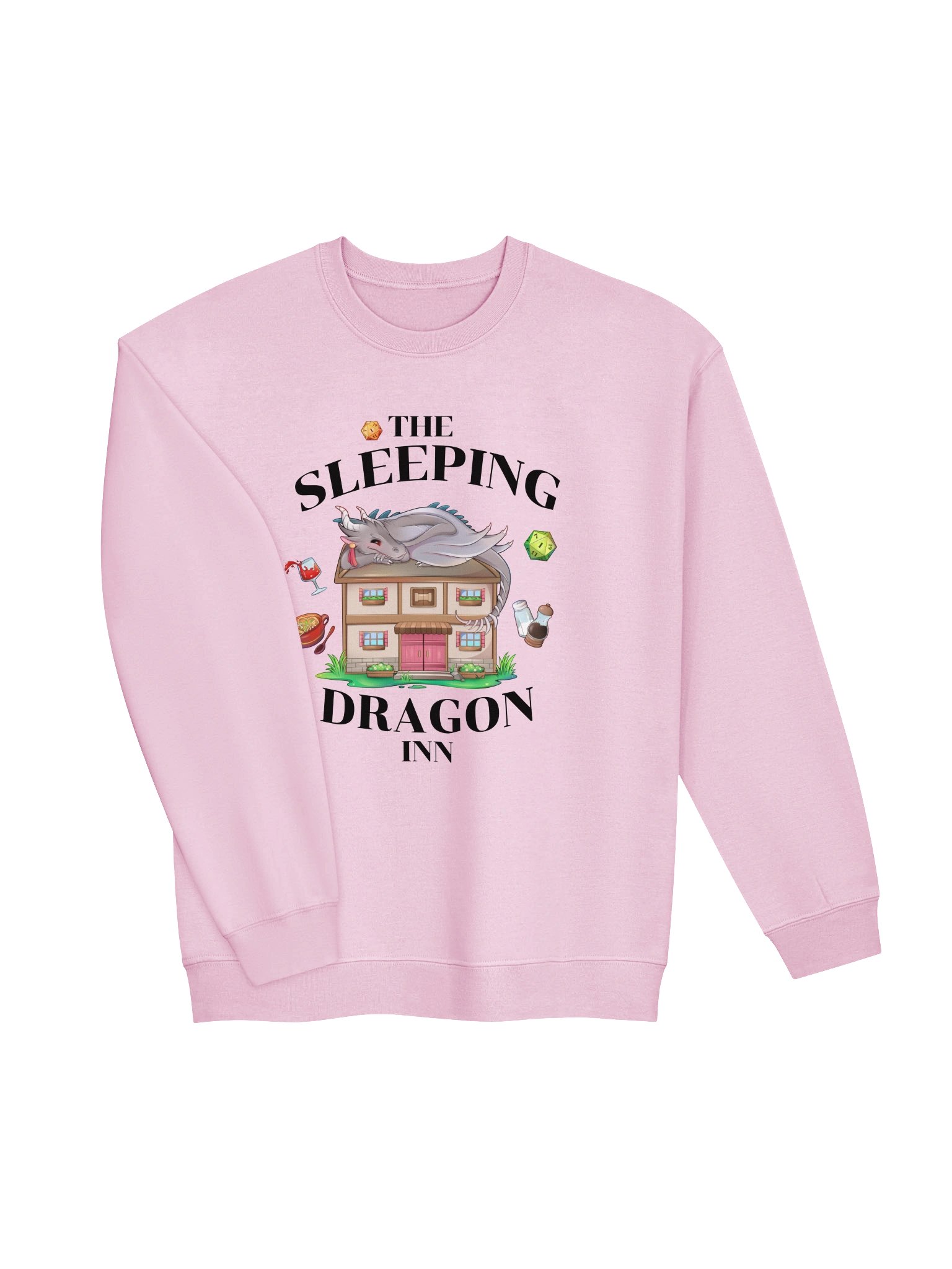 The Sleeping Dragon Inn Crewneck [Black Font] product image (35)
