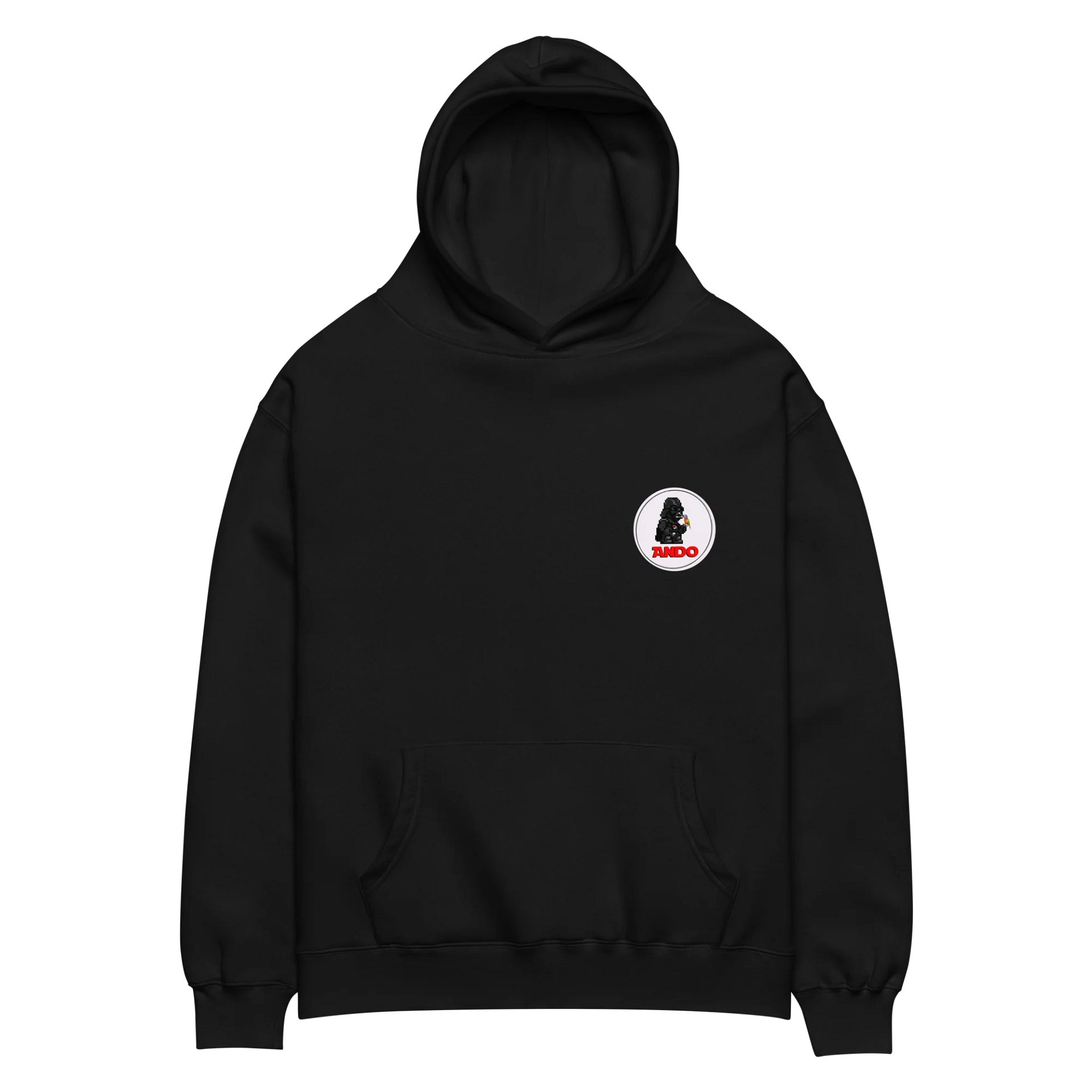 Basic Ando logo hoodie product image (3)