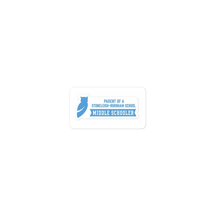 Stoneleigh-Burnham Middle School Owl Parent Sticker product image (2)