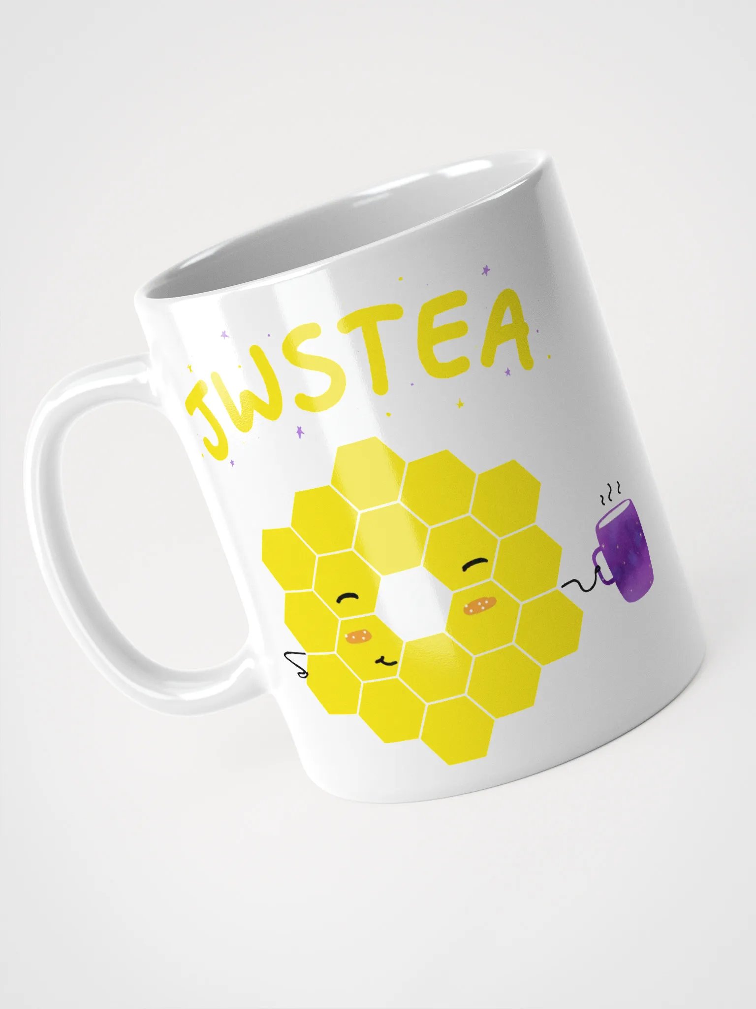 JWSTea Face White Mug product image (3)