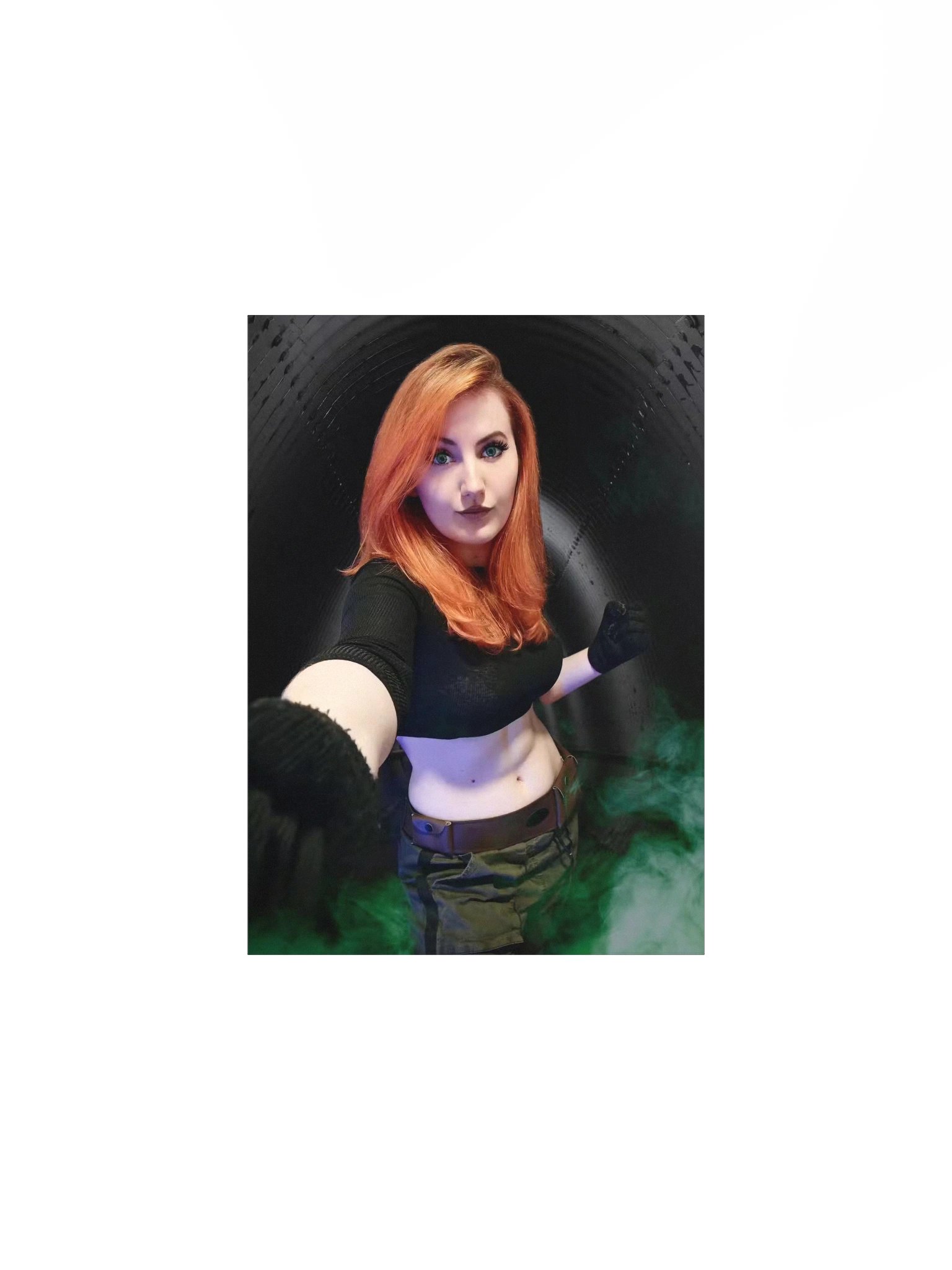 Kim Possible Cosplay Matte Poster product image (1)