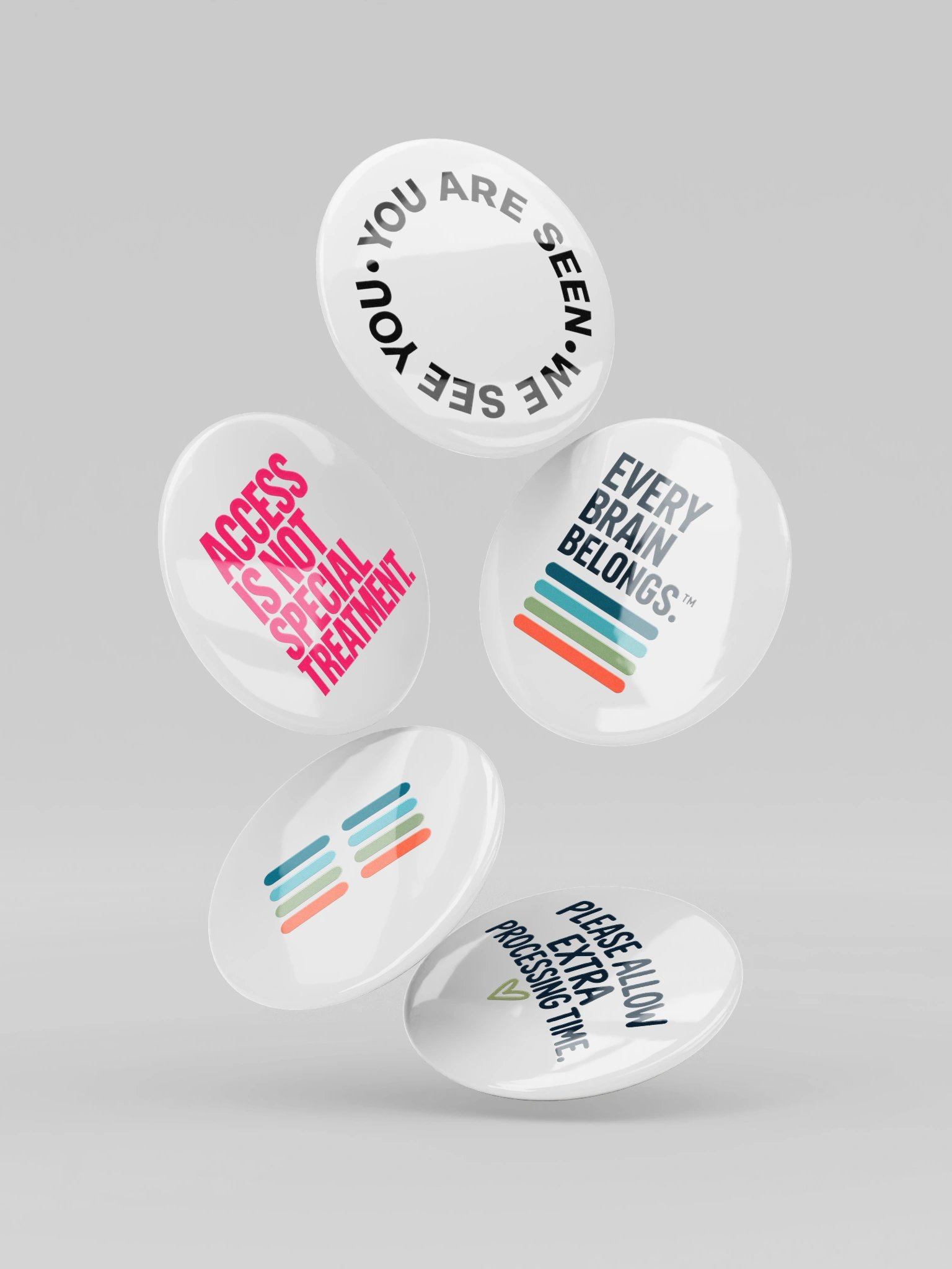SEEN | Wear Your Message Buttons product image (2)