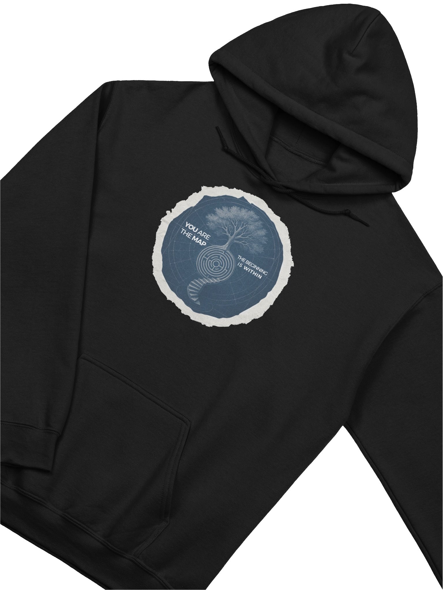 Blueprint Map Hoodie product image (3)