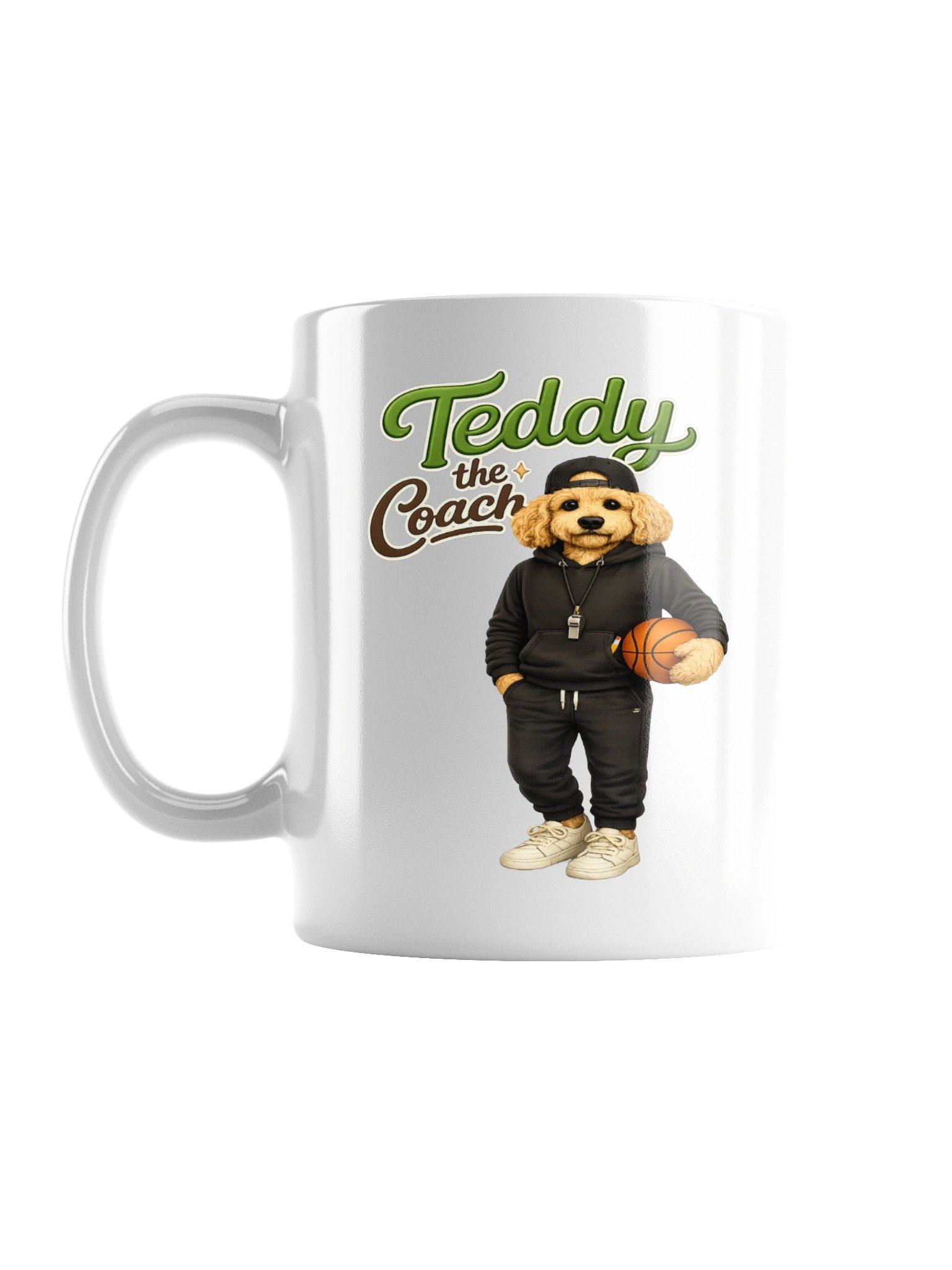 Teddy the Coach Basketball Mug product image (1)