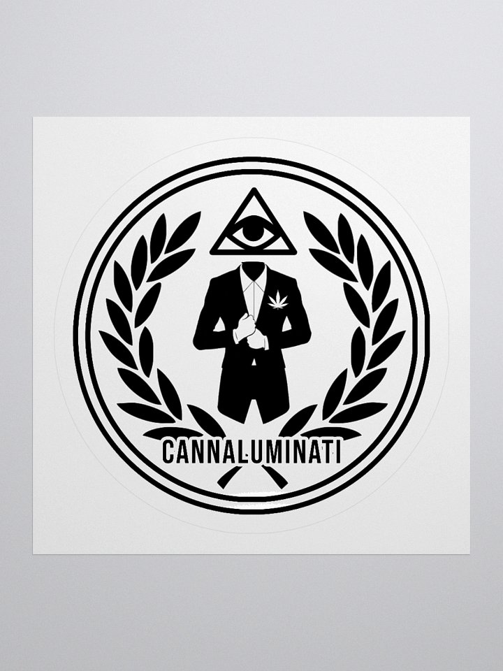 Cannaluminati Classic Sticker product image (2)