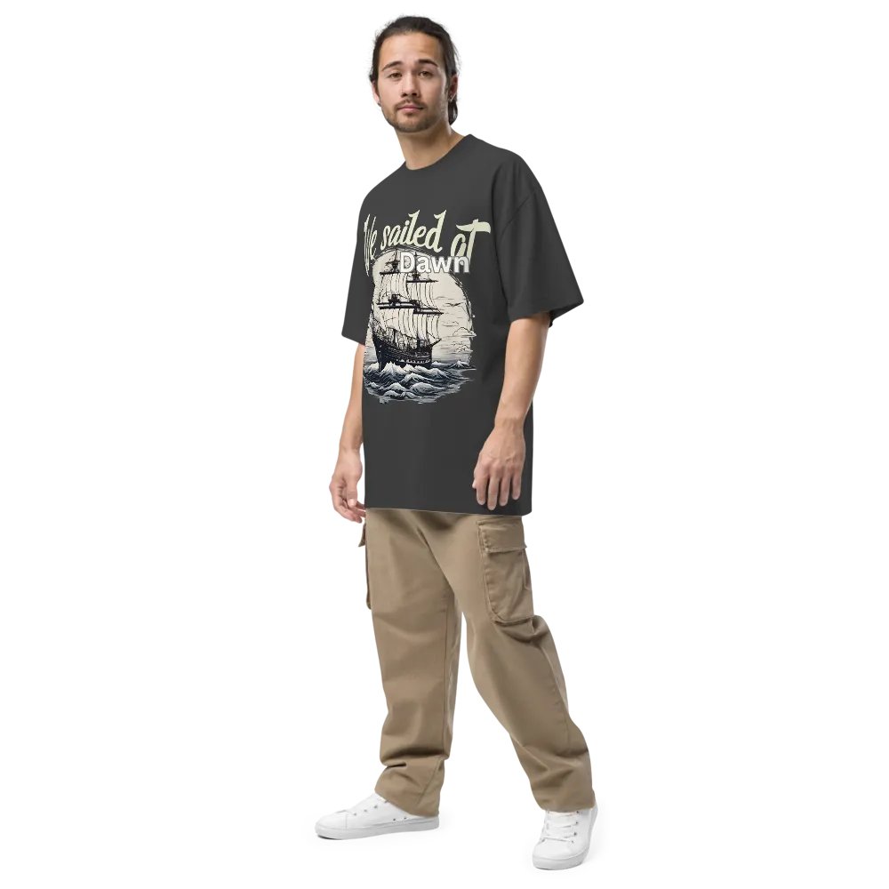 We sailed at dawn oversized tee product image (7)