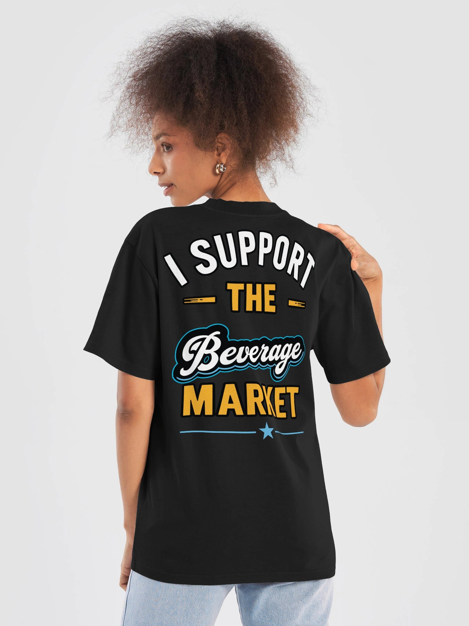 Faded Back Single Side Premium Unisex product image (27)