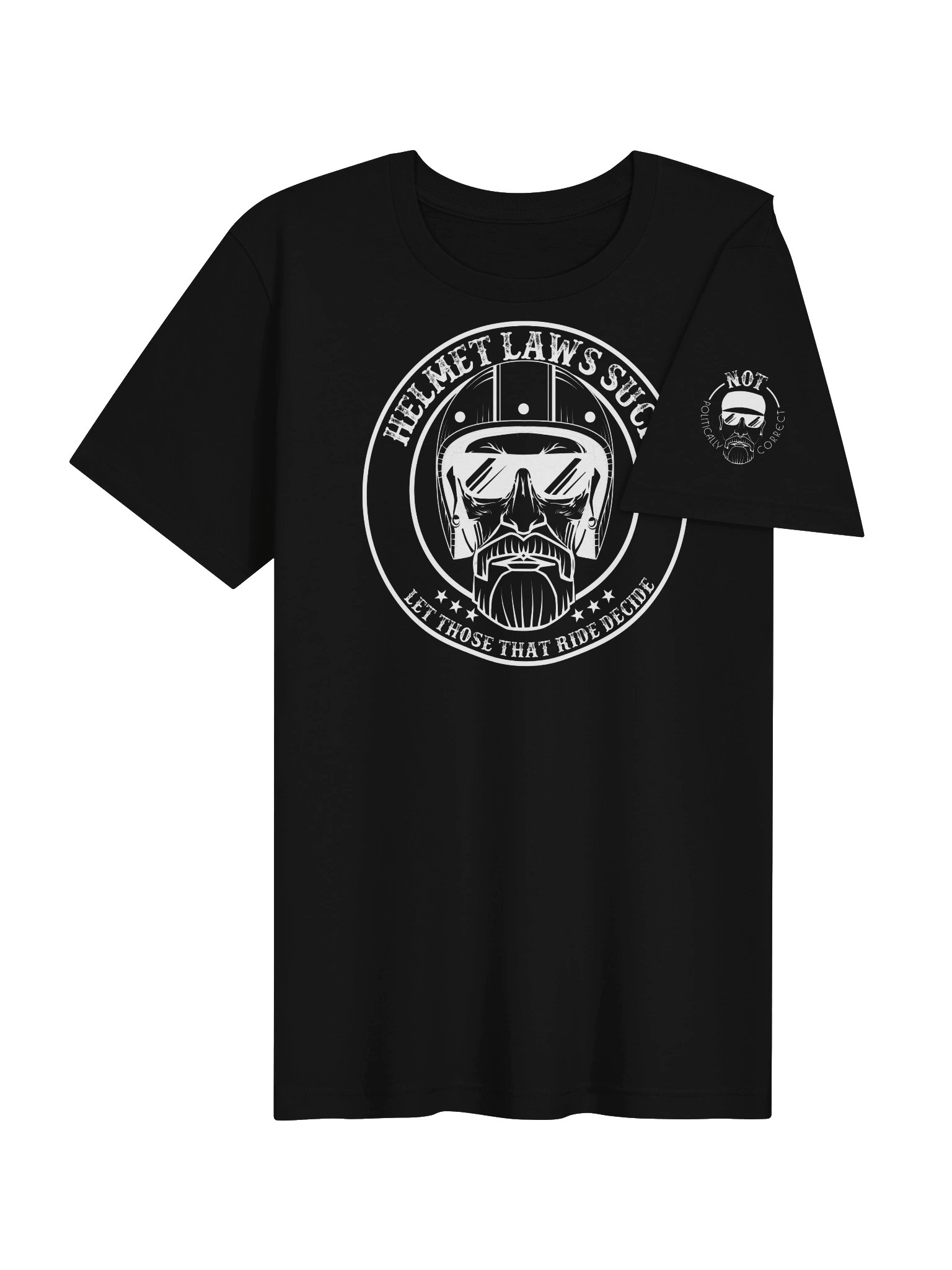 Helmet Laws Suck Tee product image (6)