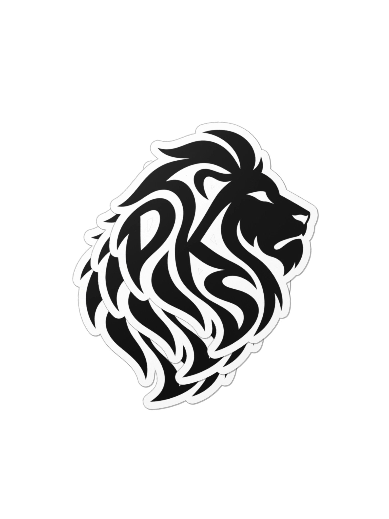 The Bold Lion Sticker product image (1)
