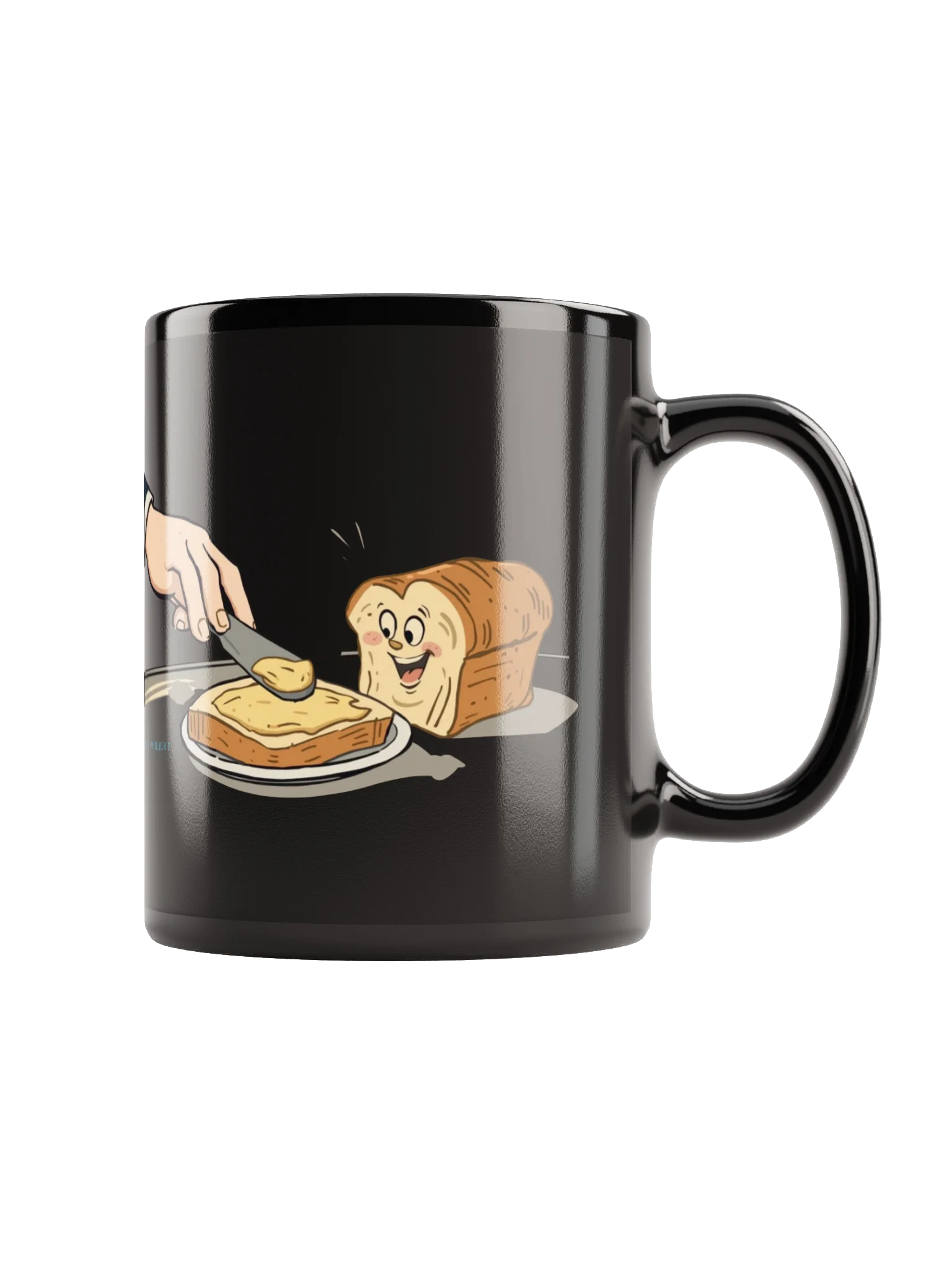"Bread & Butter (of this weeks episode!)" Black Mug product image (1)