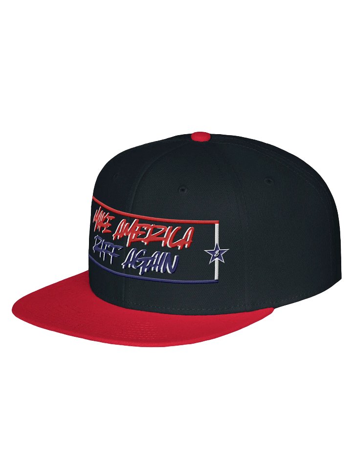 Make America Riff Again Patriotic Snapback product image (2)