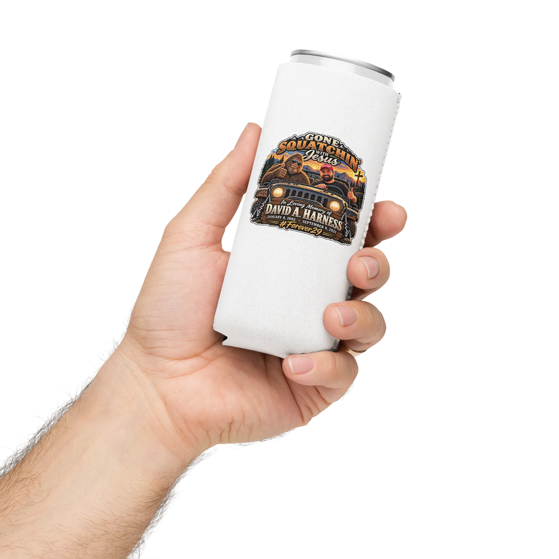 David Harness Memorial Koozie product image (3)