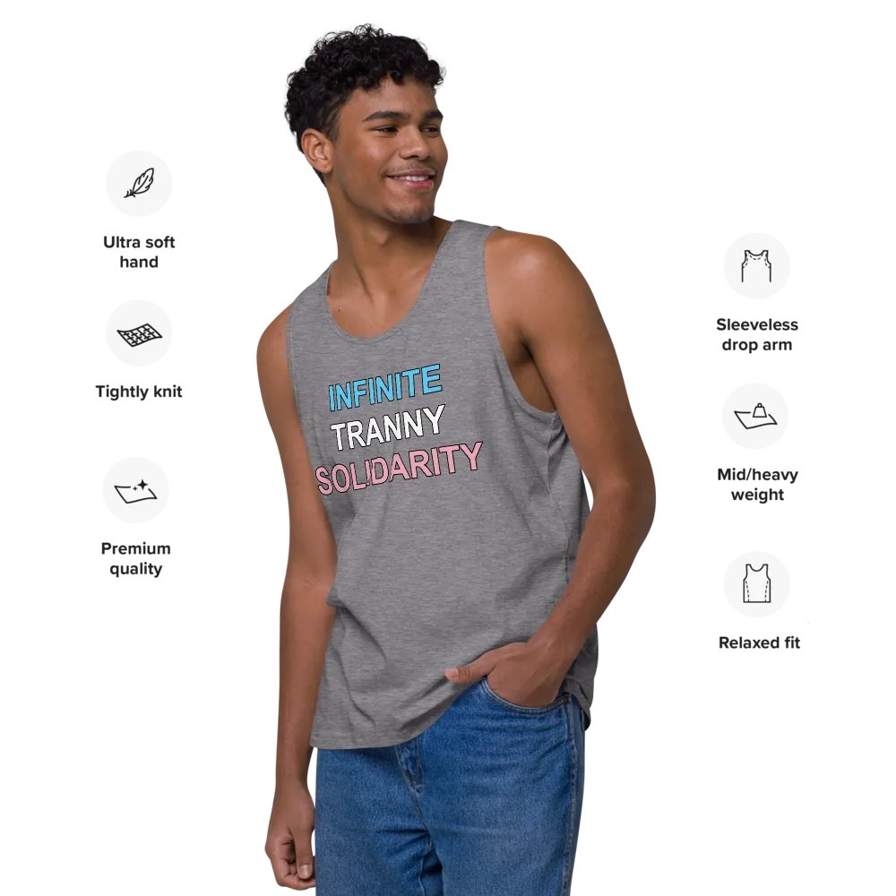 INFINITE TRANNY SOLIDARITY Tank Top product image (128)