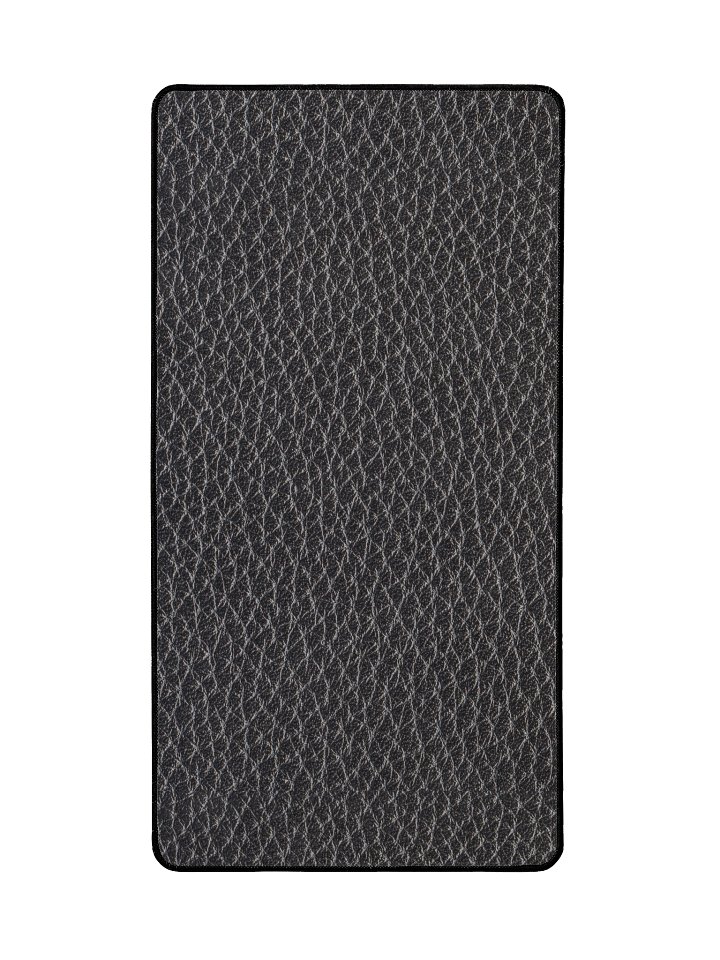 Black Leather Texture Desk Mat for a Stylish Workspace product image (2)