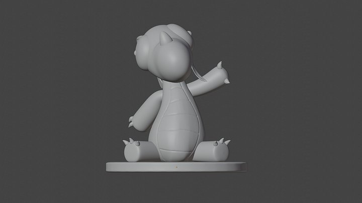 Waving Draco 1.0 3D Print File product image (2)