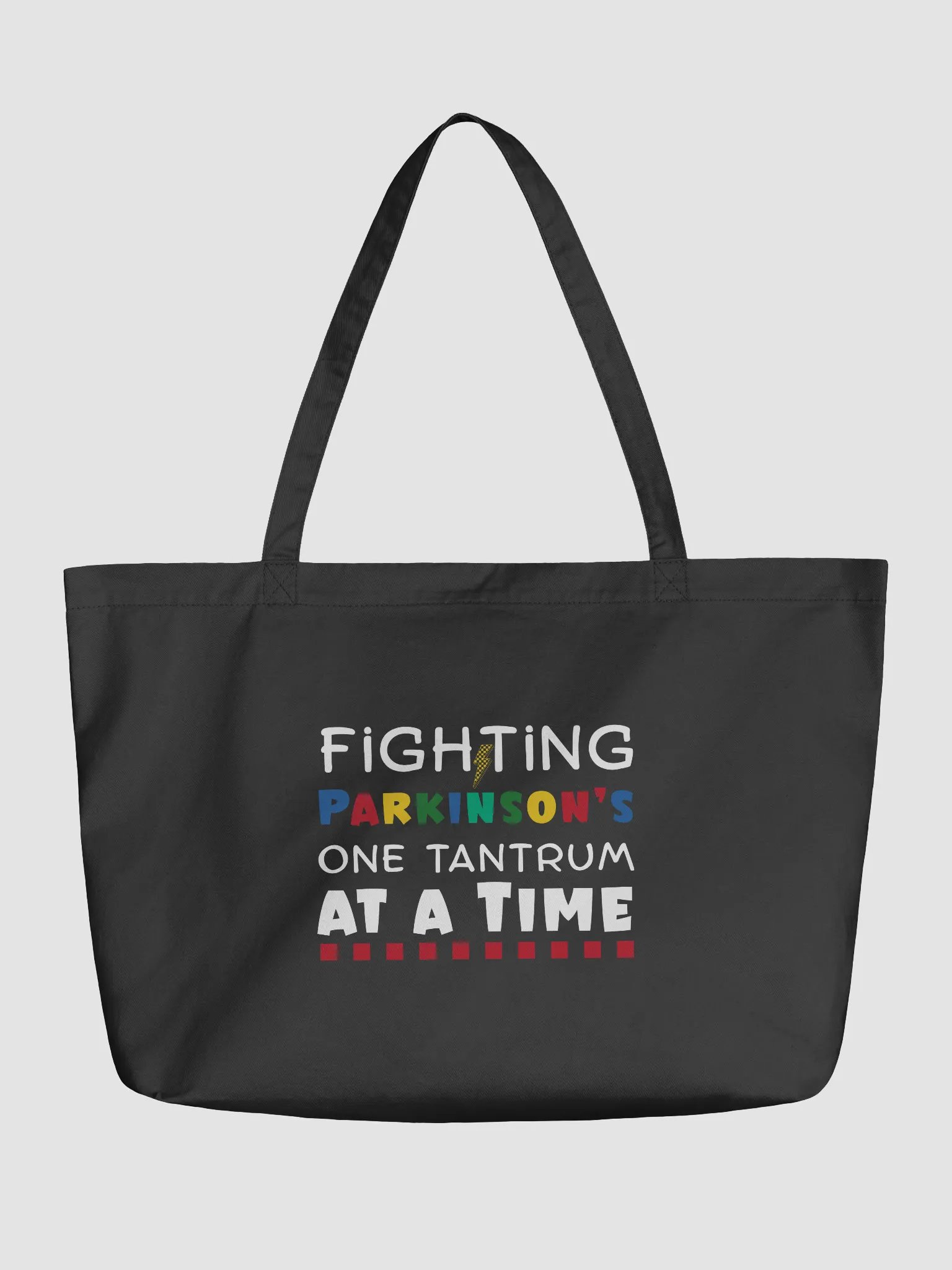 Fighting Parkinson’s One Tantrum at a Time. Eco Tote Bag product image (2)
