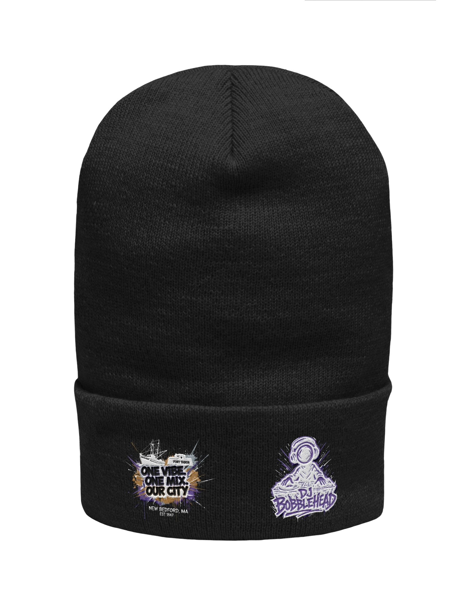 One City Beanie Dark Colors product image (1)