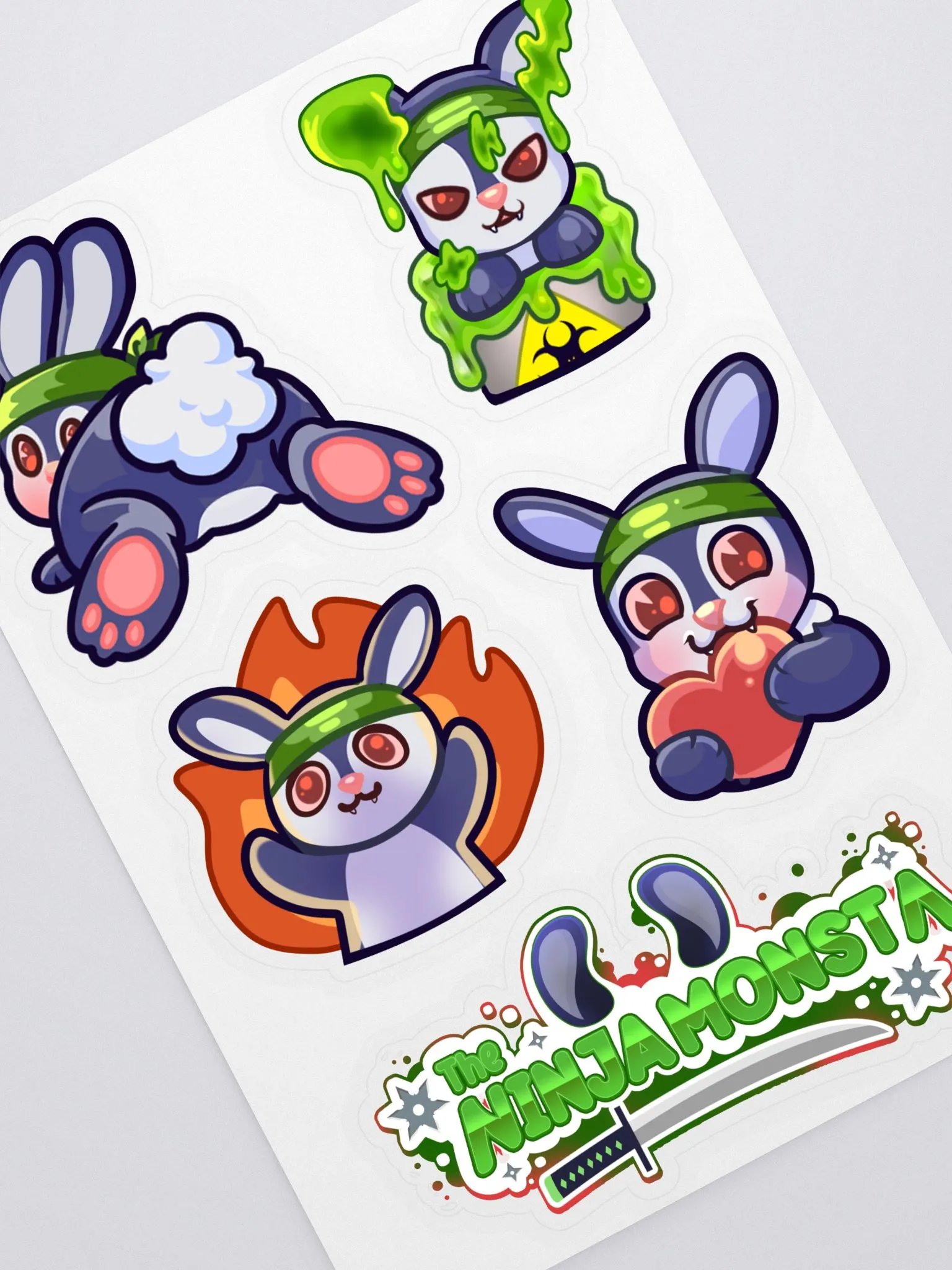 Ninja Monsta Stickers product image (2)