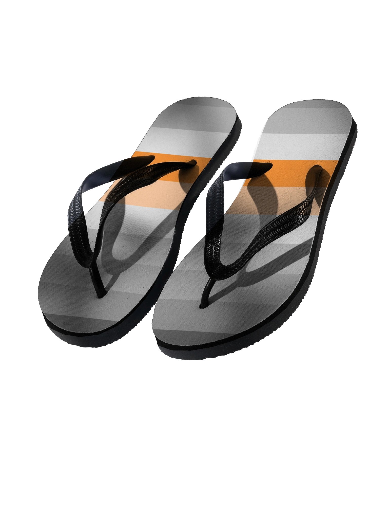 Sunset Stripes Flip-Flops product image (1)