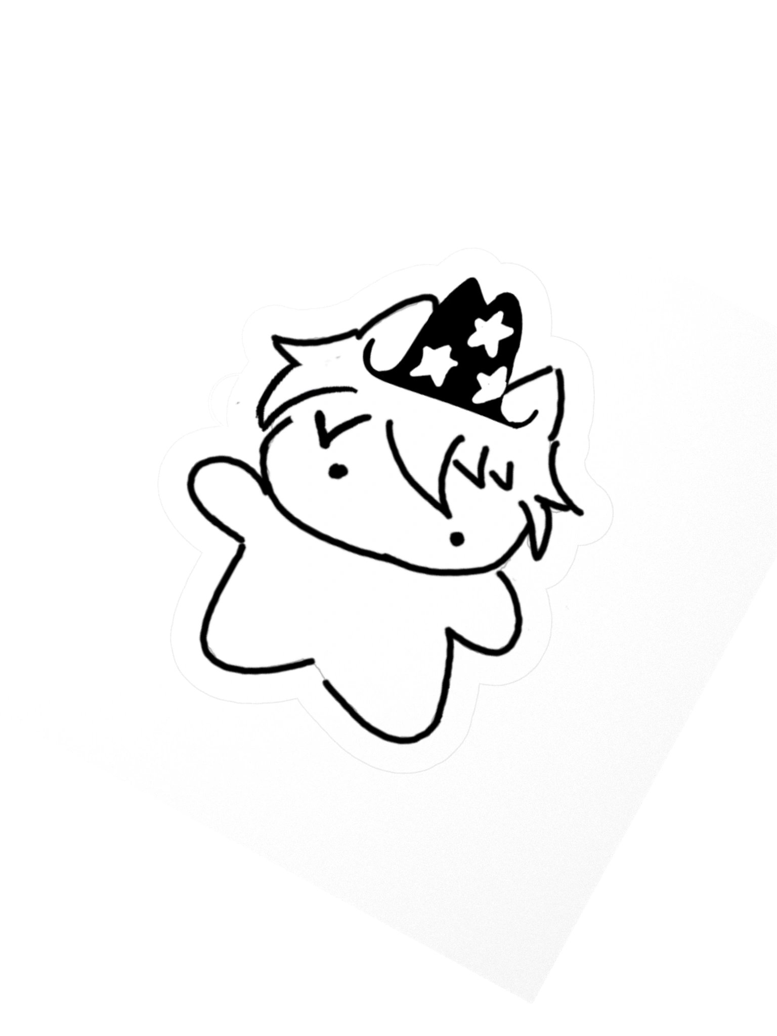 Cowboy Cosmic Sticker product image (4)