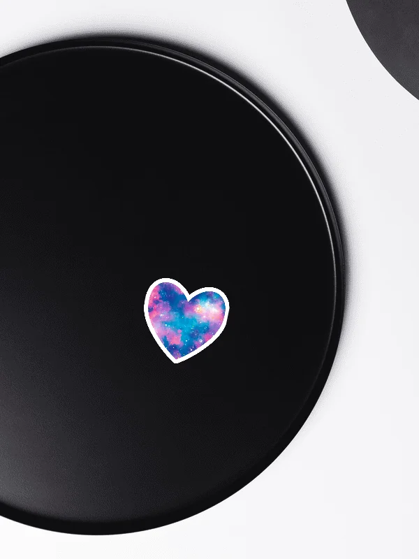 Cotton Candy Galaxy - Heart Magnet product image (3)