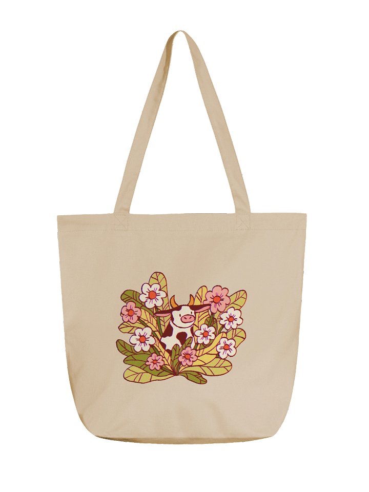 Flower Cow - Tote Bag product image (1)