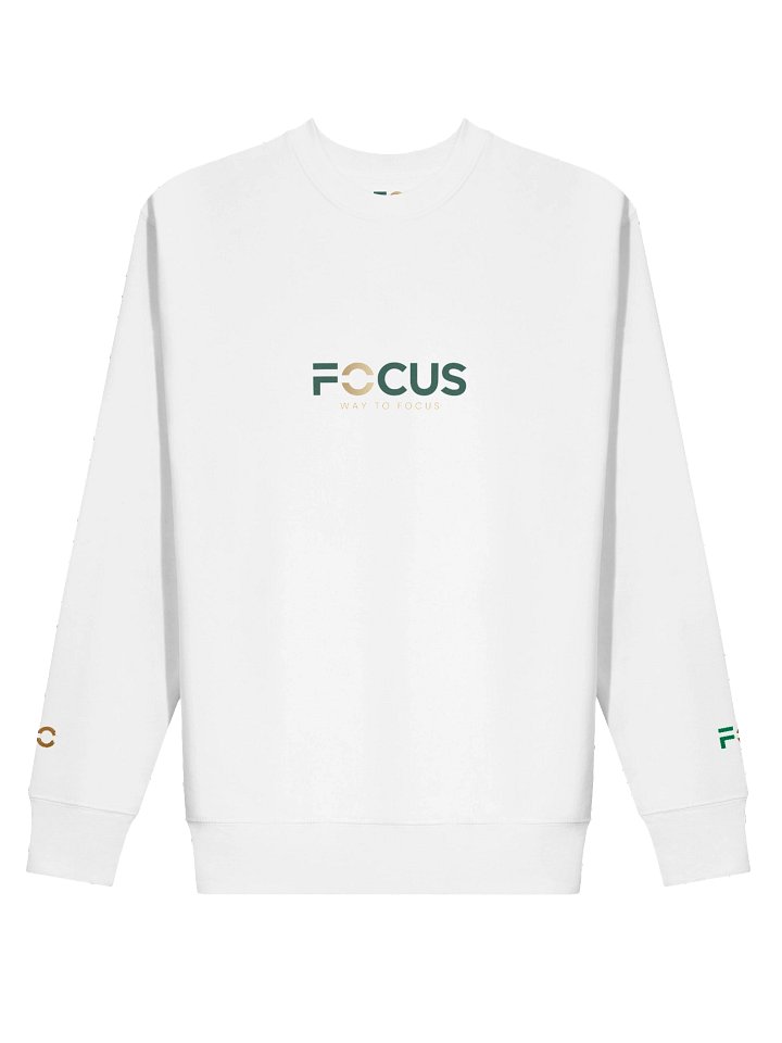 FOCUS Sweatshirt — White product image (2)