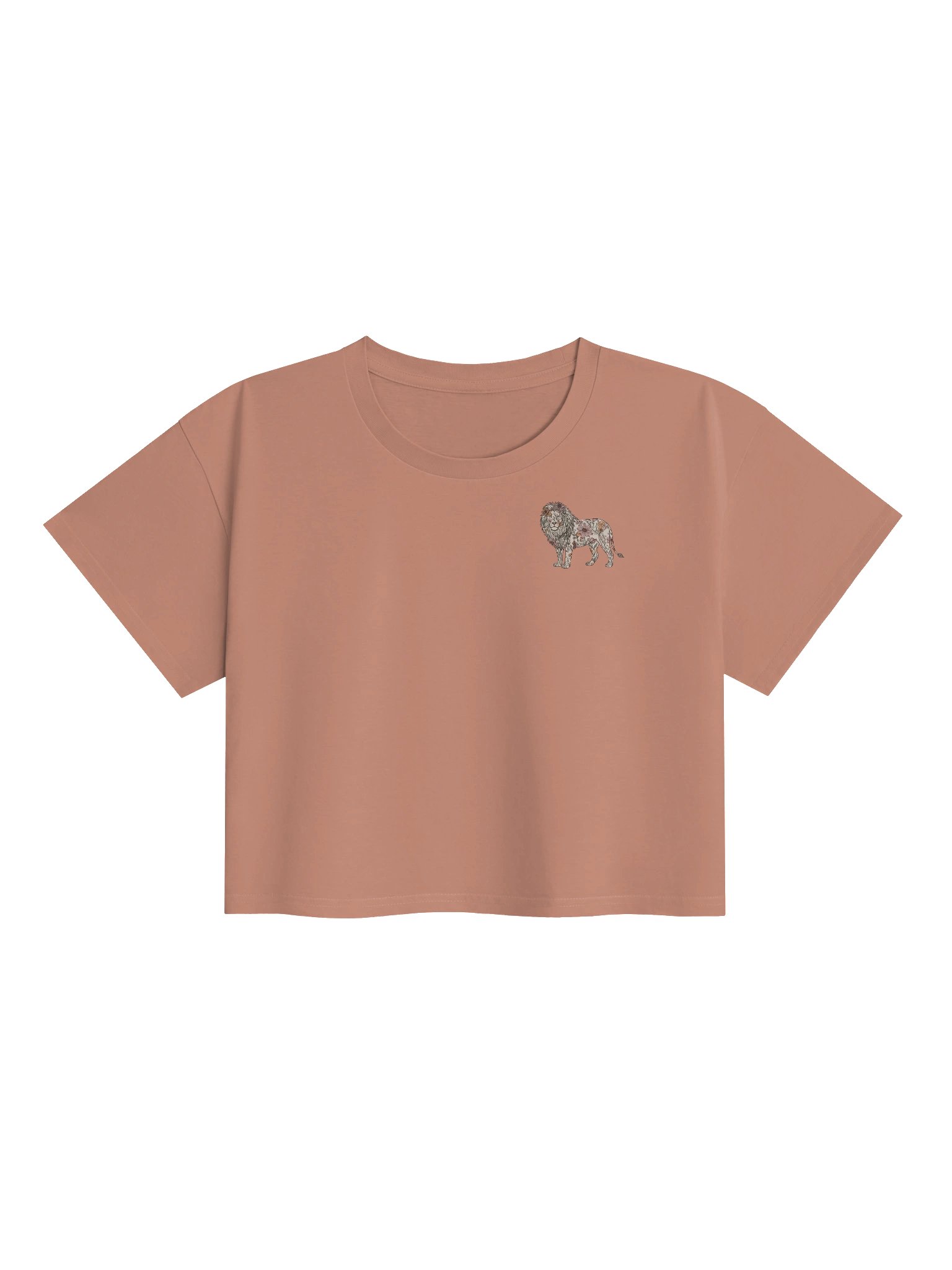 El Dorado Atelier Signature Crop Top (Limited Edition) - Floral Lion Design product image (2)