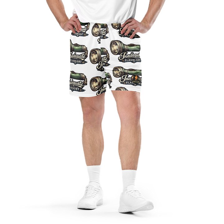 INADEQUATE FLASHLIGHT UNISEX SHORTS product image (1)