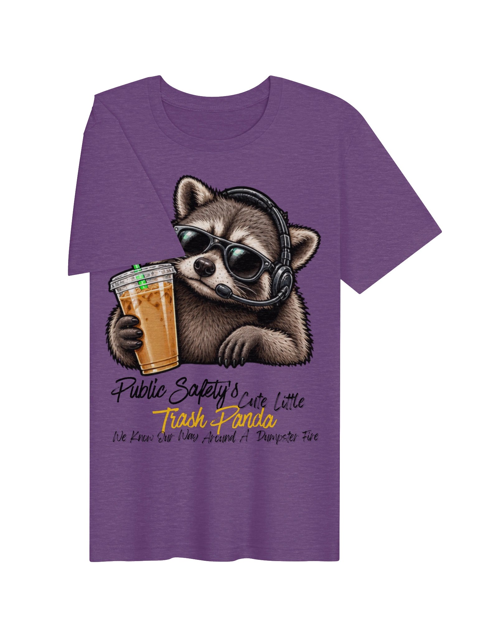 Caffeinated Trash Panda Tee product image (3)