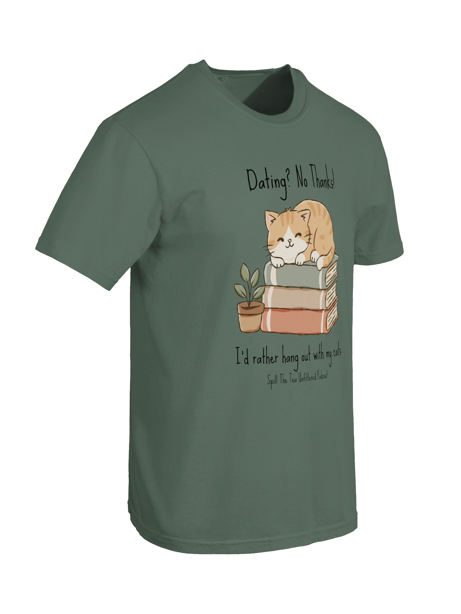 Dating? No Thanks — Cozy Cat-Lover Tee product image (58)