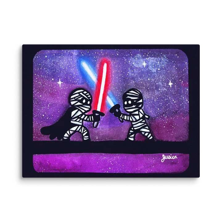 Duel of the Mummies Canvas product image (2)