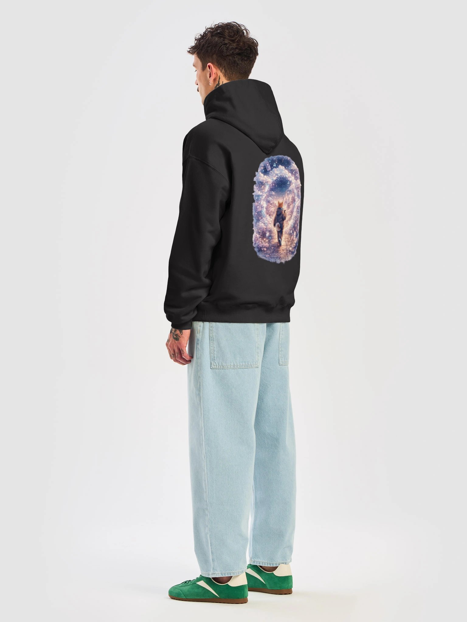 AS Colour French Terry Hoodie - Recharge Mode: Shiba Inu product image (32)