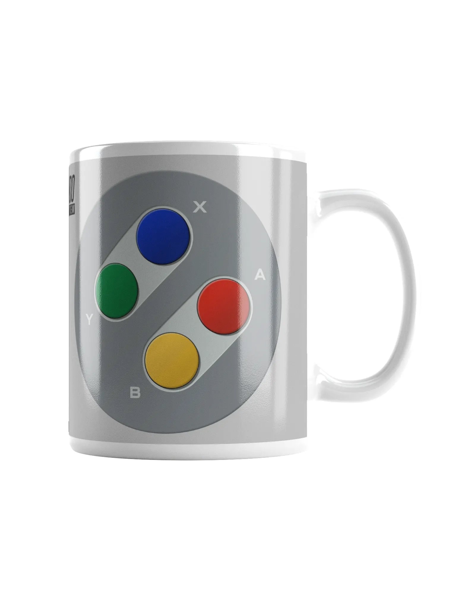 SNES EU Controller White Mug product image (3)