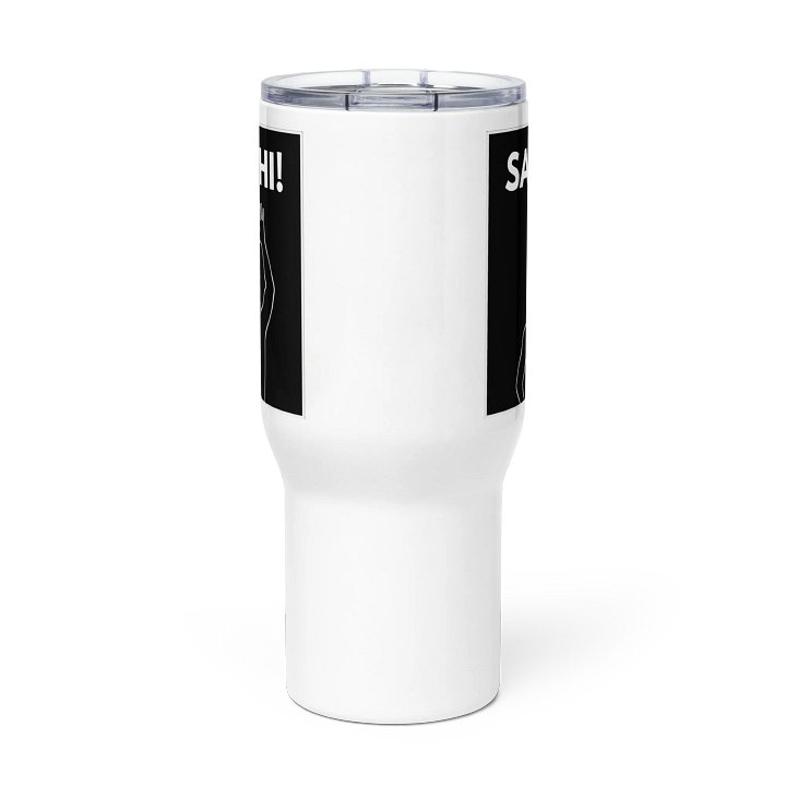 VIRAL Silhouette "Say Hi!" Travel Mug | Iconic Immersive Dance Workout XL Insulated Stainless Steel Tumbler product image (2)