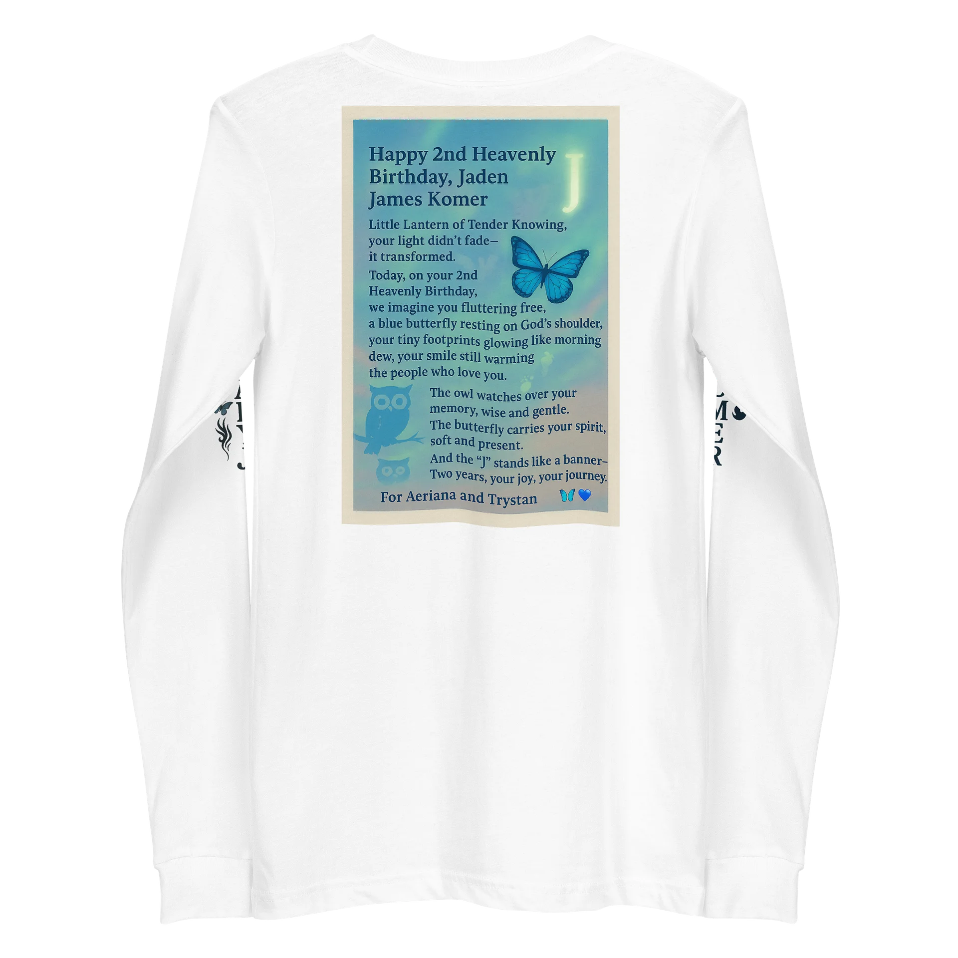 Baby J Heavenly Birthday Tribute Long Sleeve Tee product image (6)