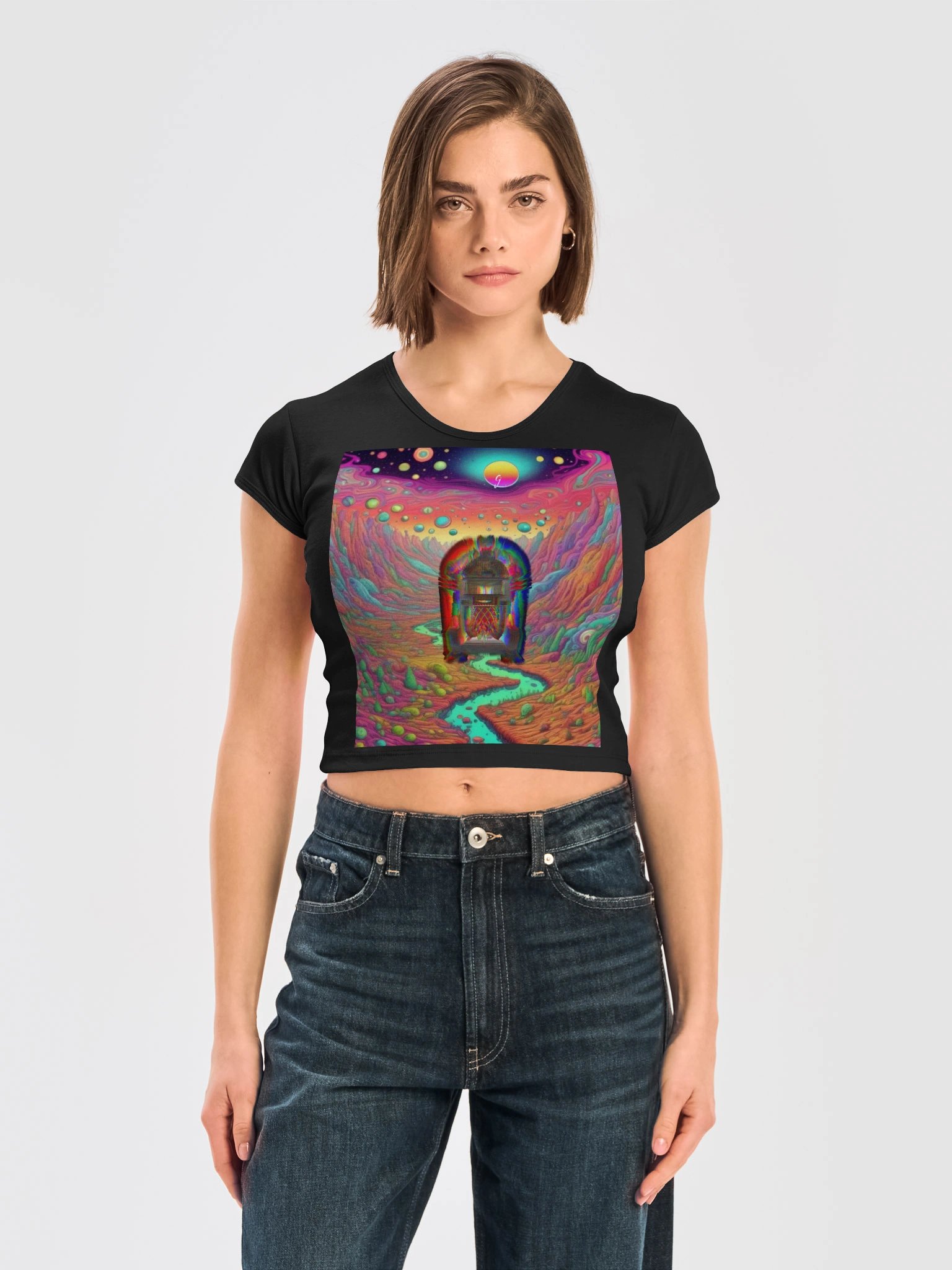 JukeBox Ribbed Tee product image (1)