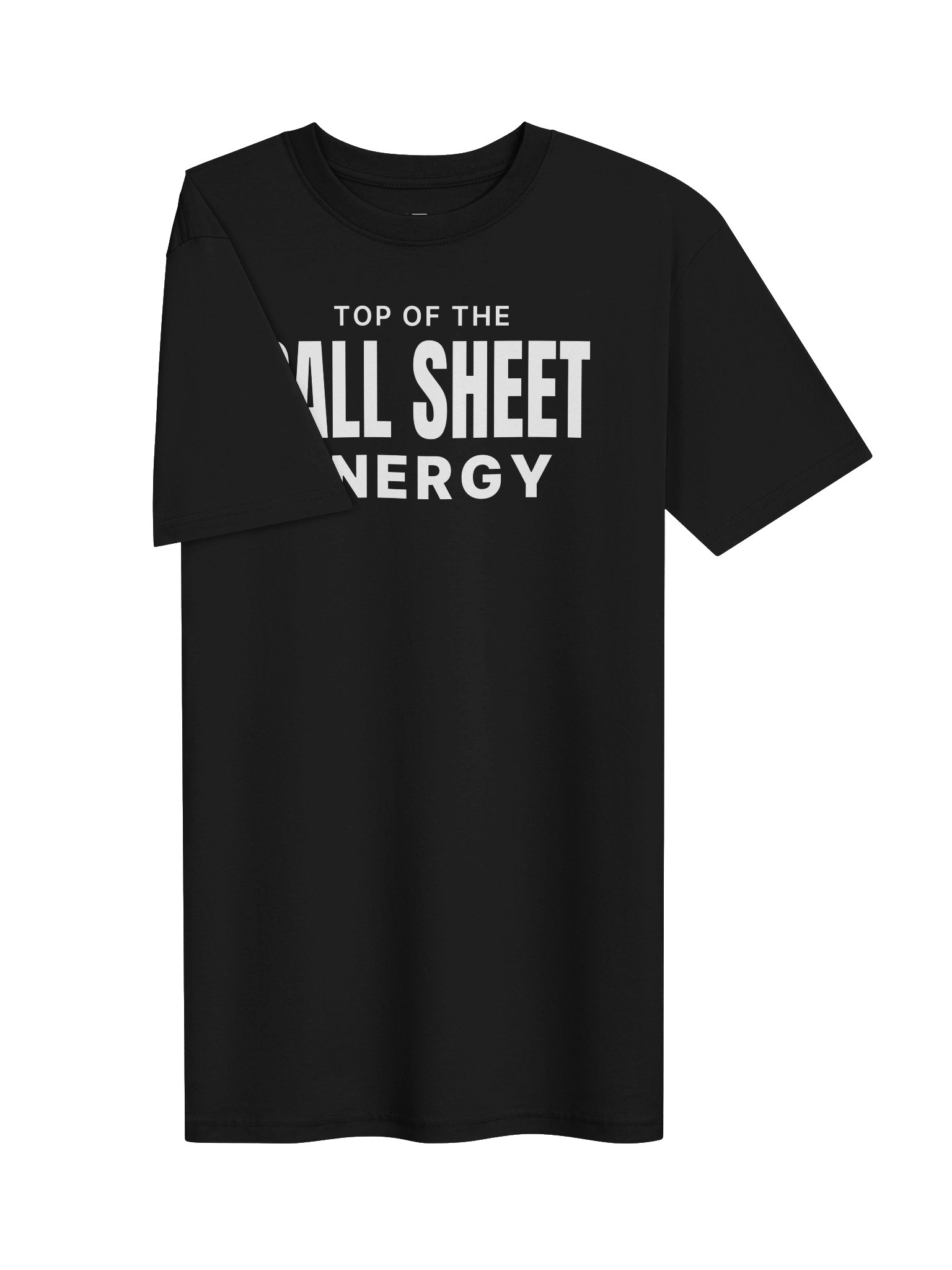 Top of the Call Sheet Energy | White Graphic Front product image (3)
