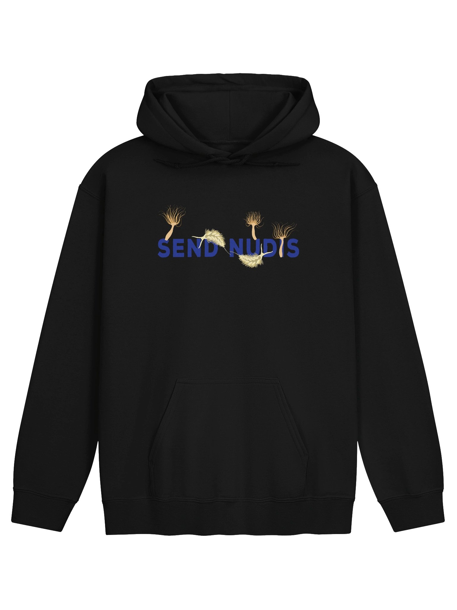 Send Nudis Berghia Nudibranch Hoodie for Reef Aquarium Lovers product image (1)