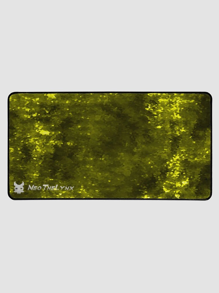 Yellow Shards Desk Mat product image (1)