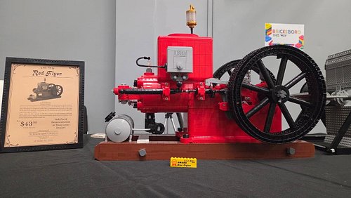 The Hit-and-Miss won best engine at Bricksboro 2026!