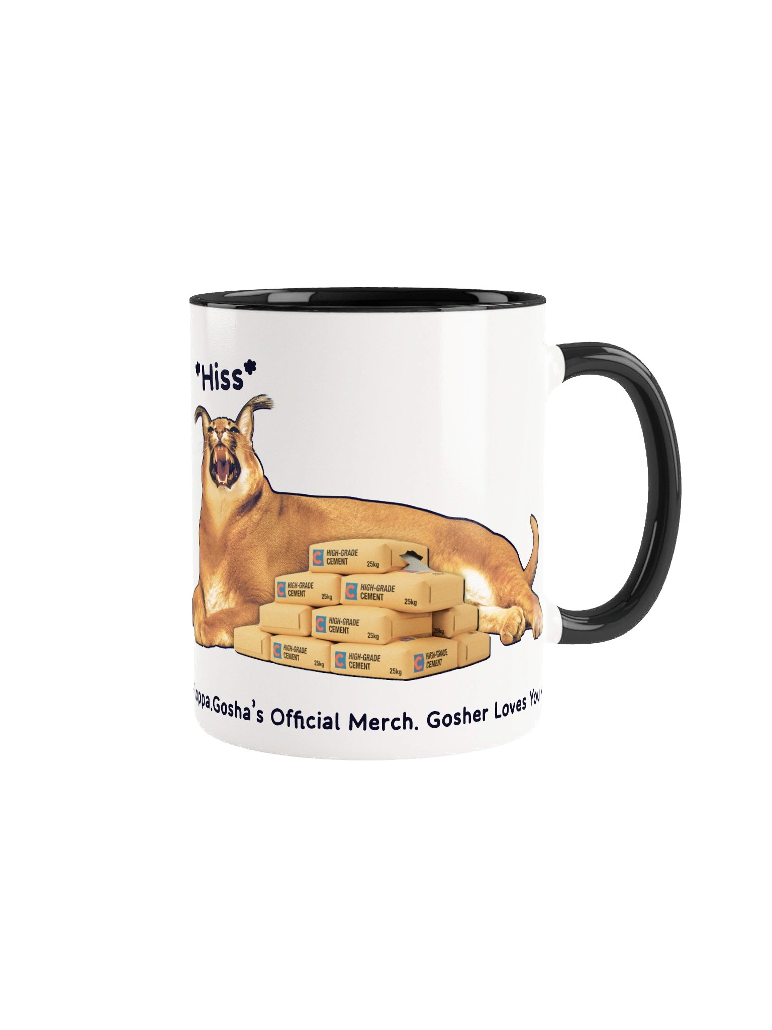 "Dont Talk to Me Until i Had My CEMENT" Hissy Caracal Mug product image (3)