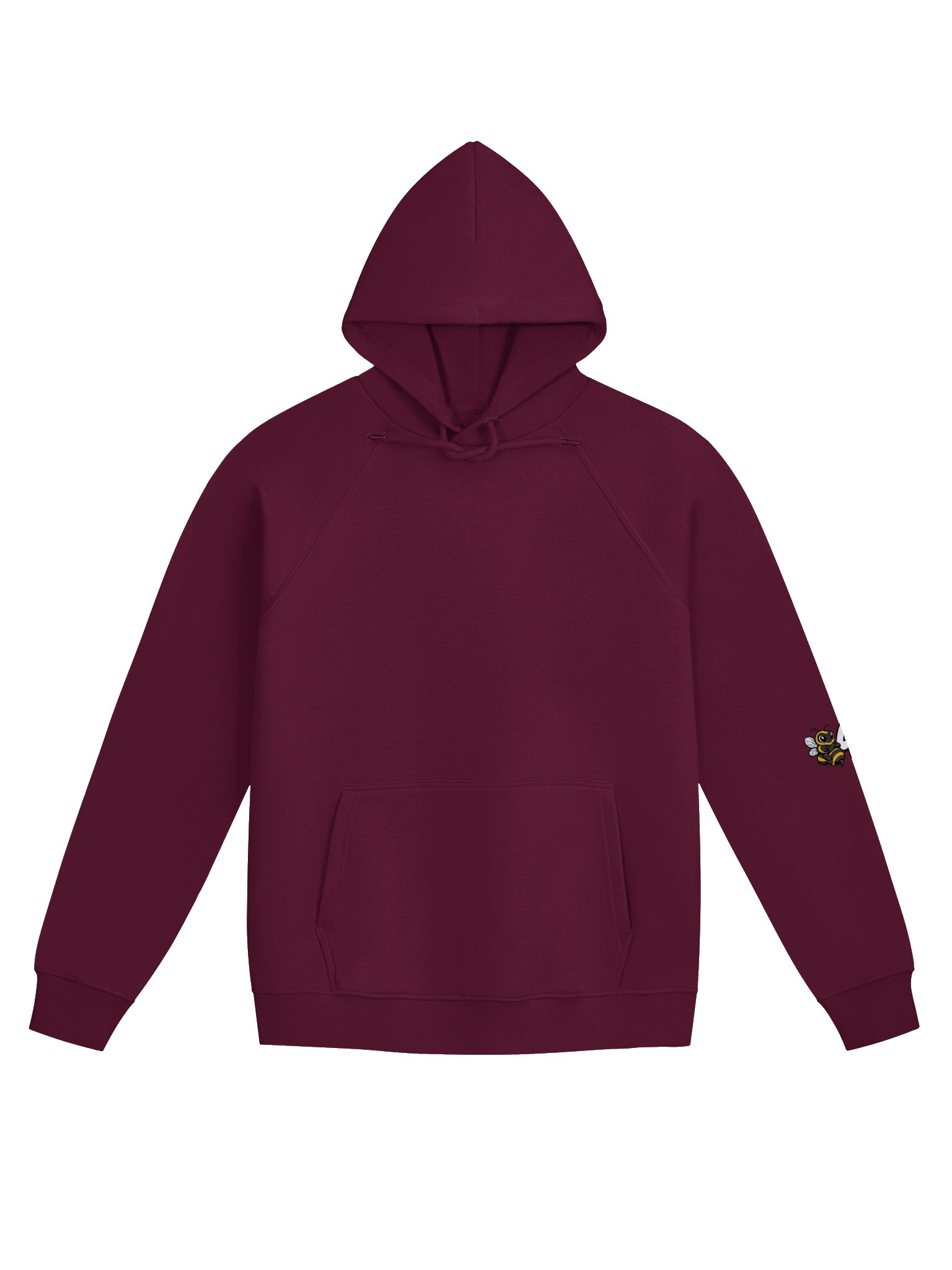 THINK B4U ACT Unisex Eco Raglan Hoodie product image (2)