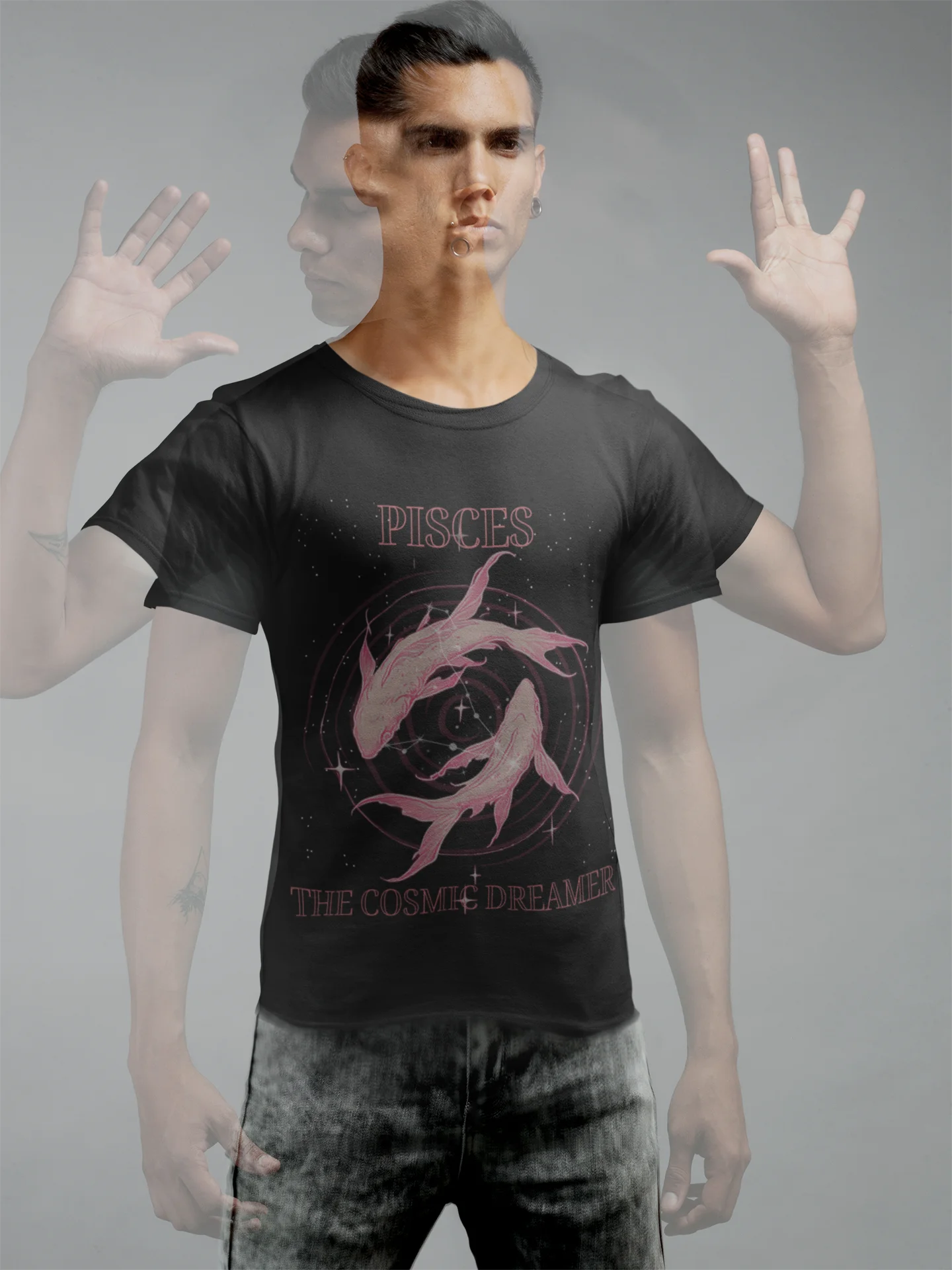 Pisces Cosmic Dreamer Tee product image (3)