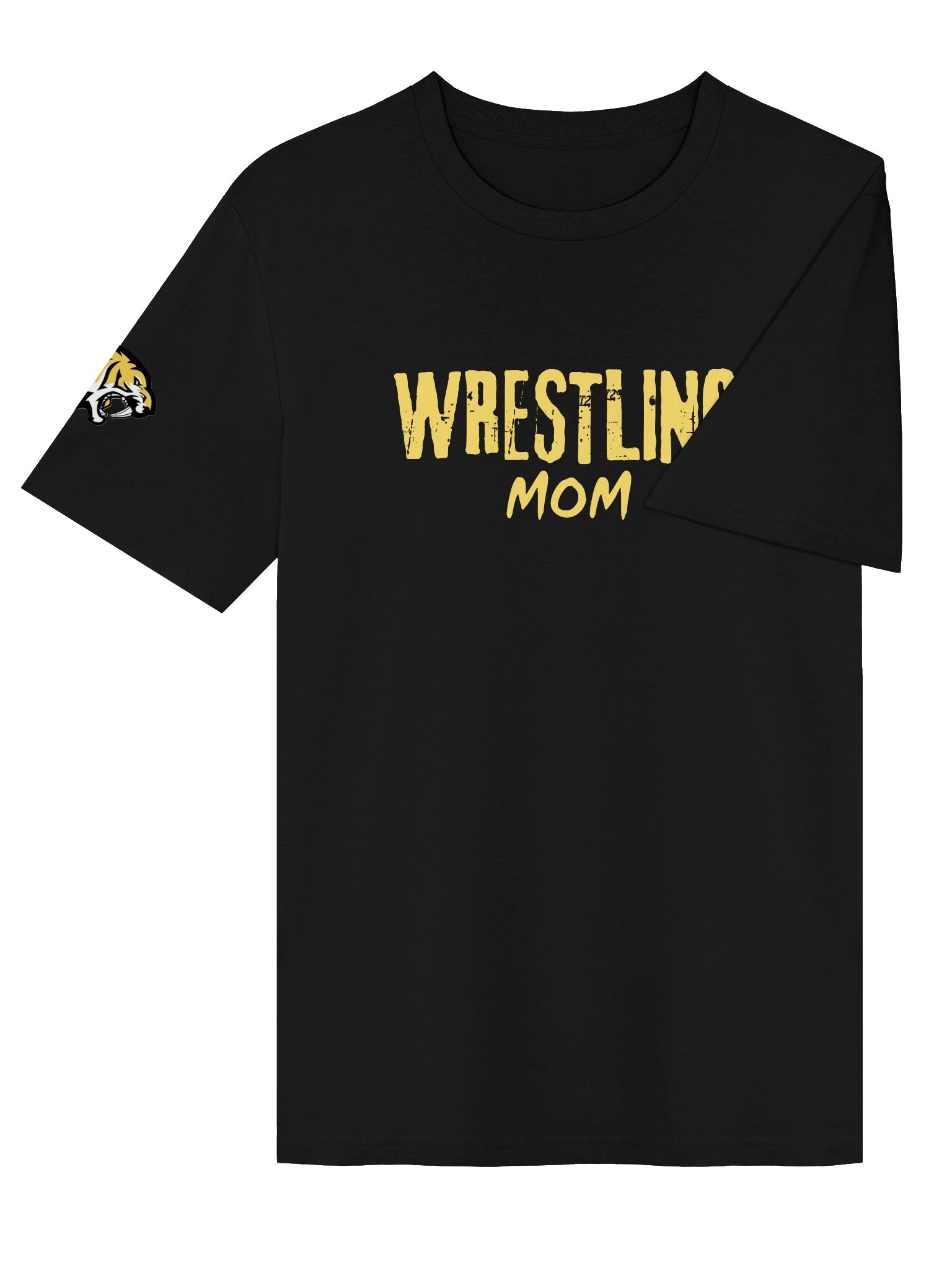 Wrestling Mom Yellow Graphic Tee product image (76)