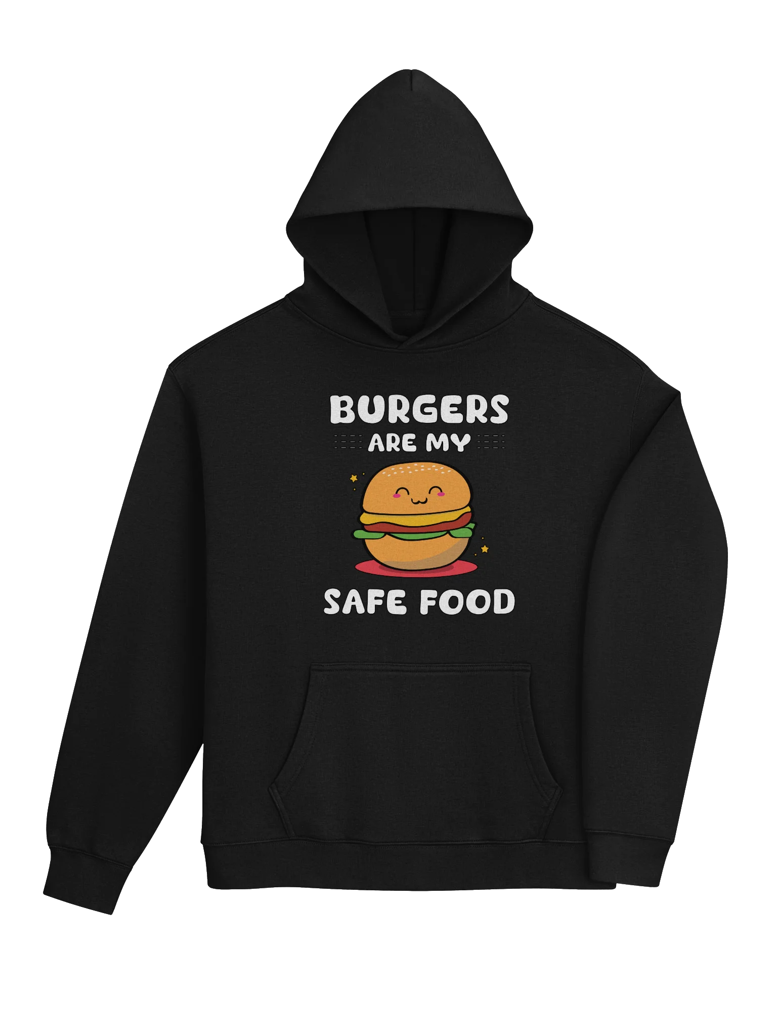 Burgers are my Safe Food Unisex Premium Hoodie product image (4)