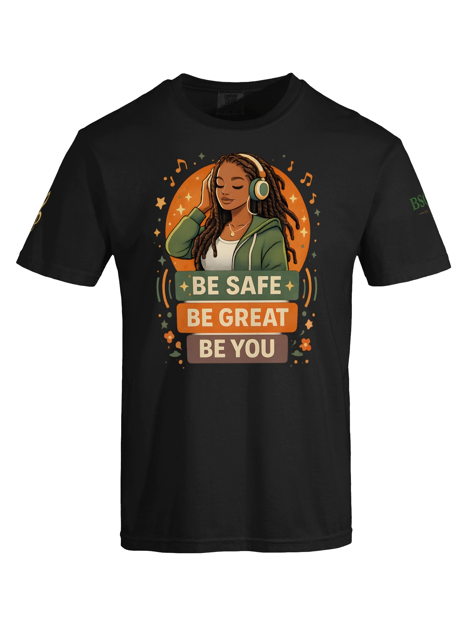 Be Safe Be Great Be You™ Music Lover T-Shirt product image (13)