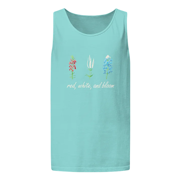Red, White, and Bloom (Unisex Tank Top) product image (13)